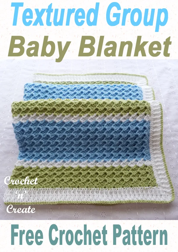 textured group baby blanket