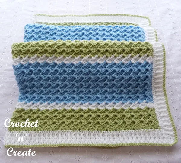 textured group baby blanket