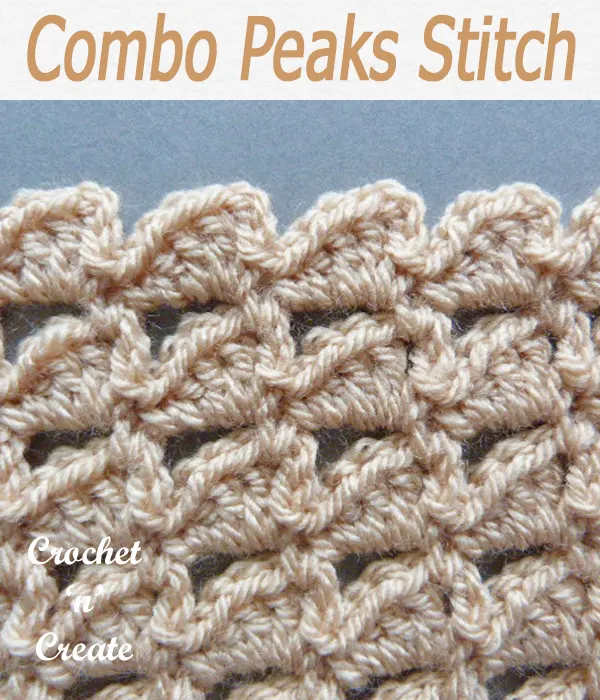 combo peaks stitch