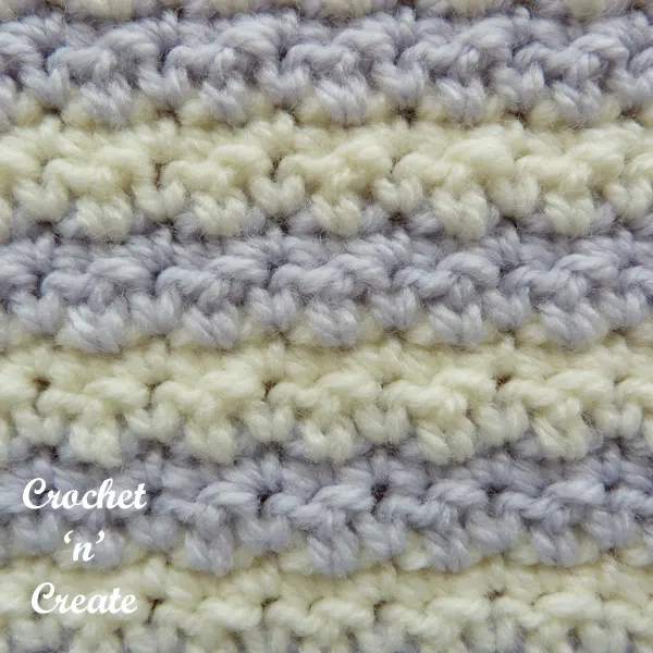 crochet crinkly stitch tutorial