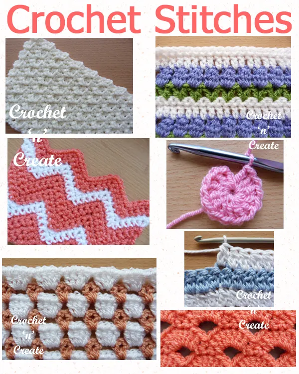 crochet stitches