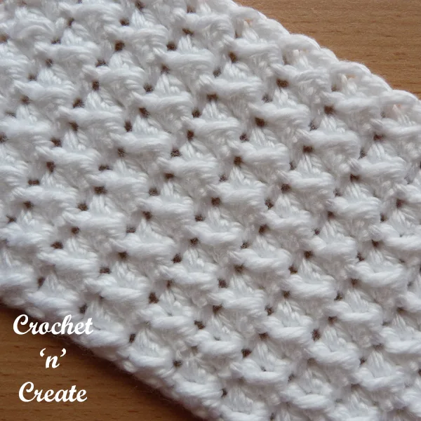 white moss stitch