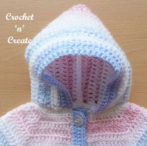 crochet hooded