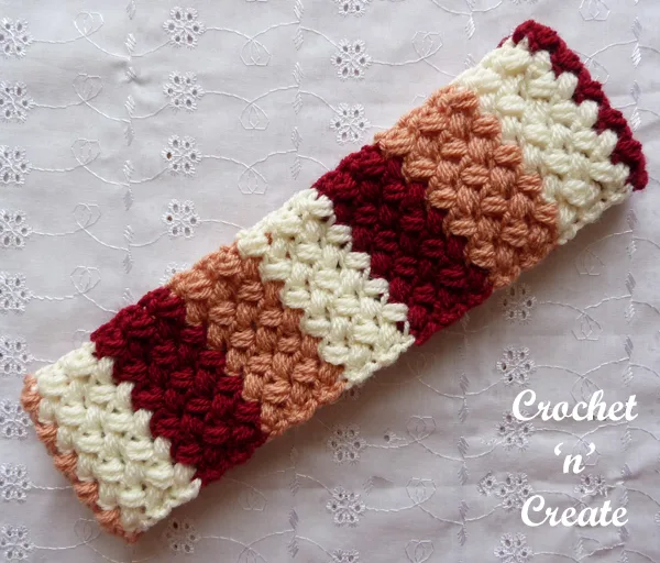 free crochet hairband pattern