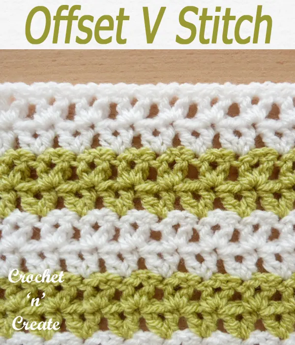 offset v stitch