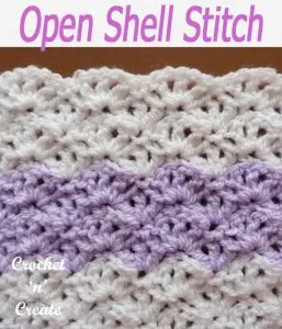open shell stitch