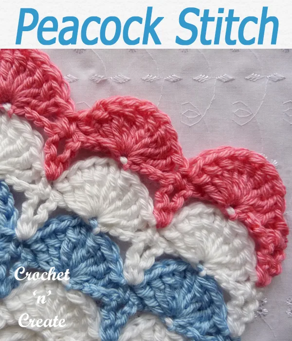 peacock stitch