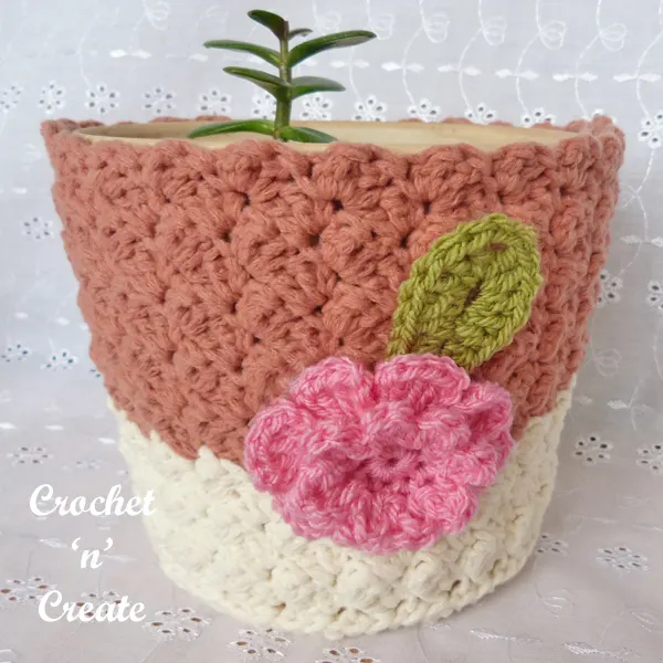 single crochet cover