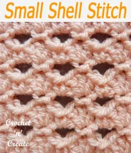 small shell stitch - Crochet 'n' Create