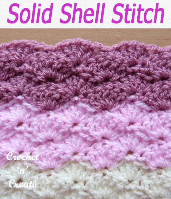 solid shell stitch