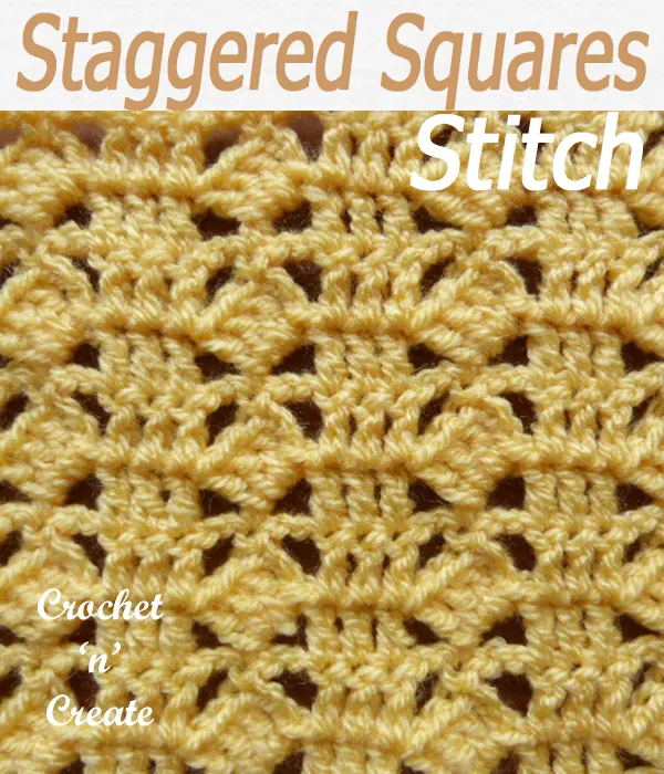 staggered squares stitch