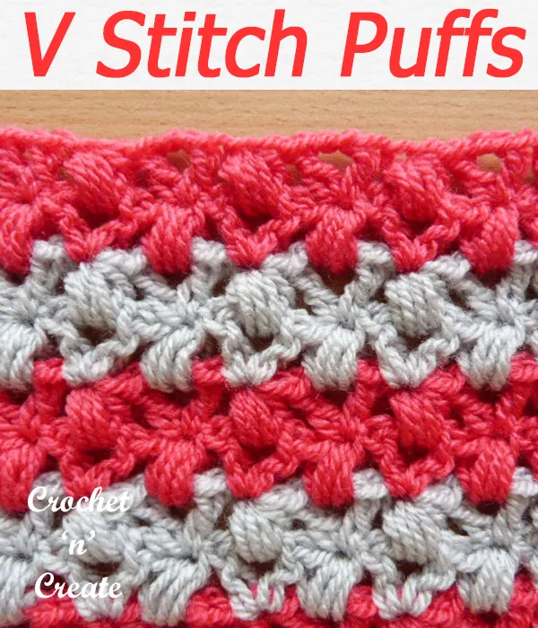 v stitch puffs