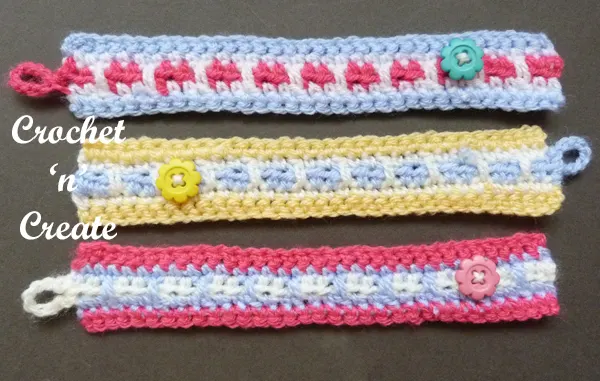 crochet bracelet