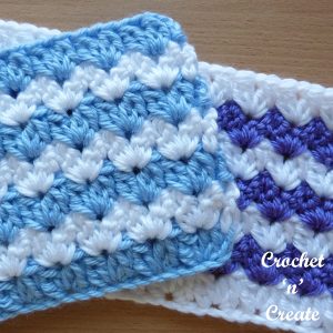 Crochet Cluster V Stitch Tutorial Free Instructions On Crochet N Create