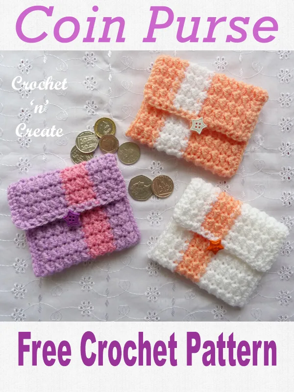 crochet coin purse