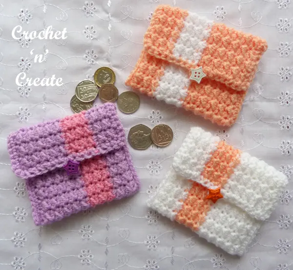 crochet coin purse