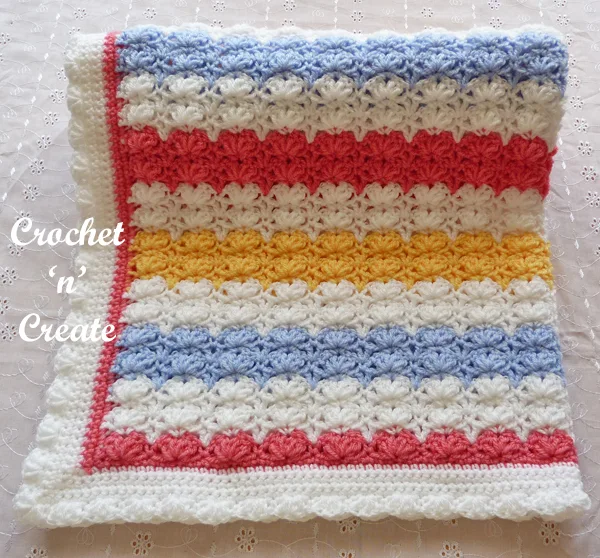 free colour baby blanket