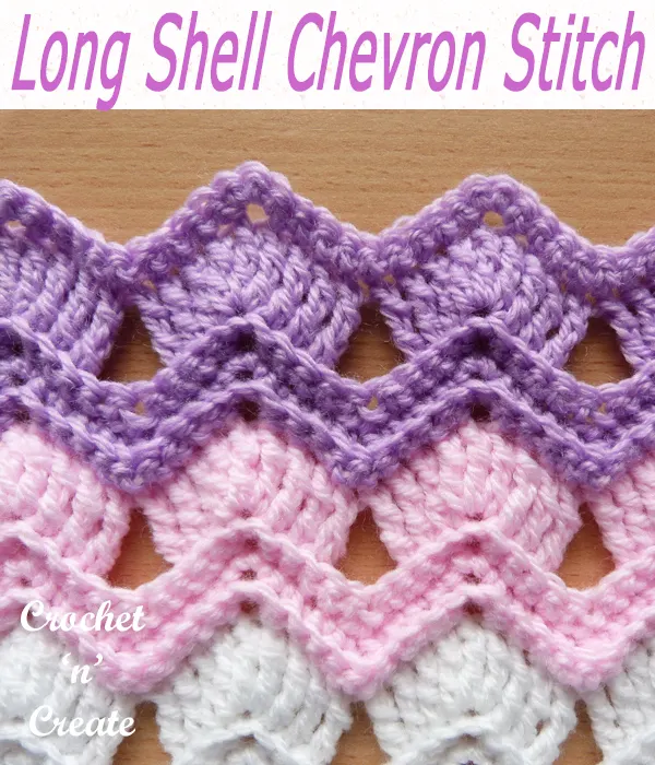 long shell chevron