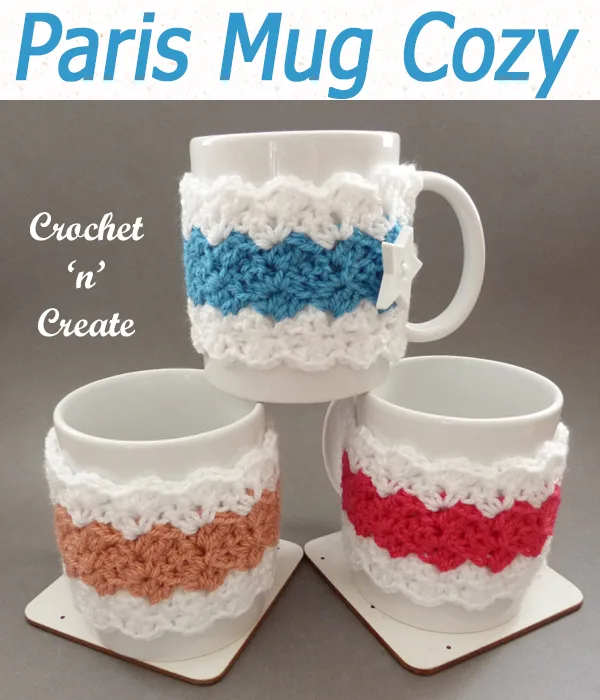 paris mug cozy