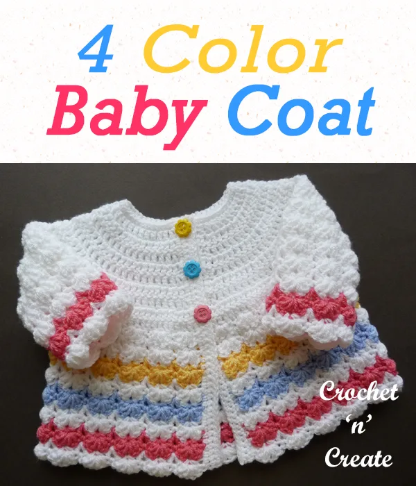 four color baby coat