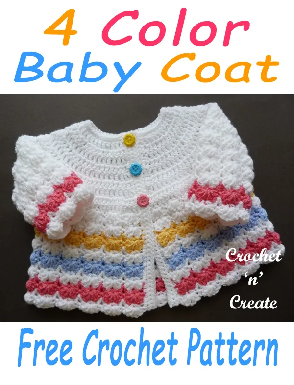 four color baby coat