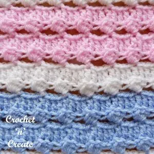 half double crochet wrap stitch