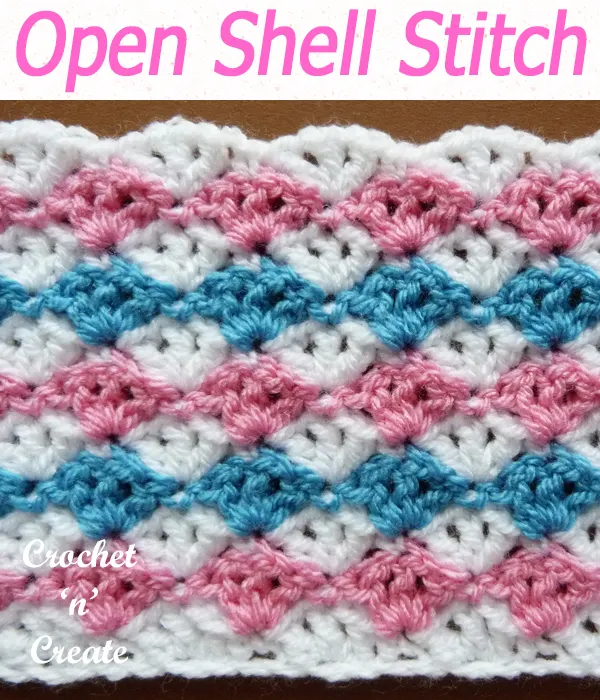 open shell stitch