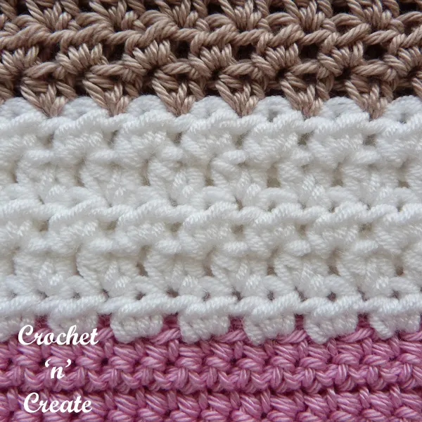 crochet bag stitch