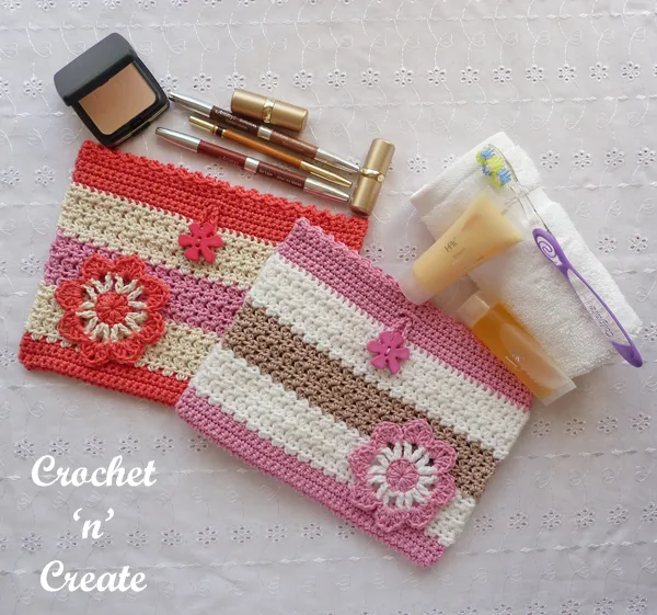 toiletries & makeup bag