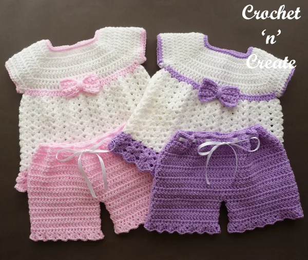 Angel Dress-Pants Baby Set