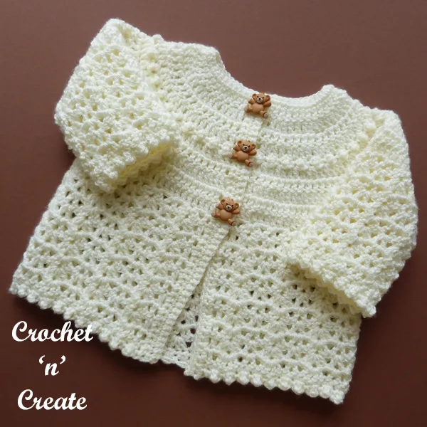 cream baby baptism coat