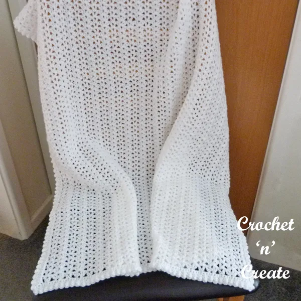 christening shawl