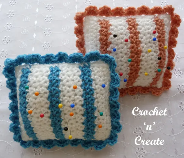 crochet pin cushion