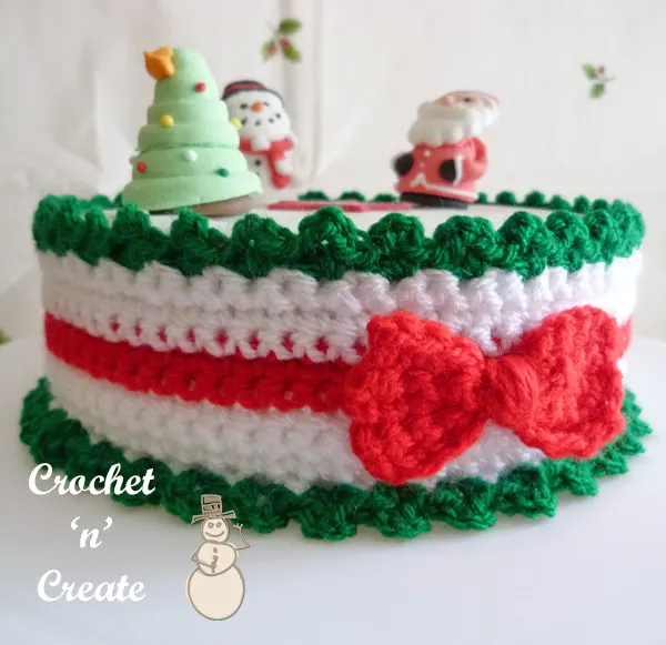 christmas cake frill