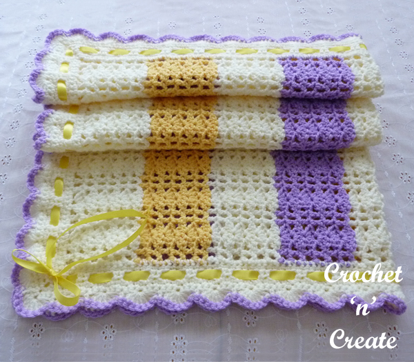 lightweight crochet baby blanket