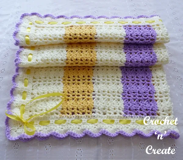 lightweight crochet baby blanket