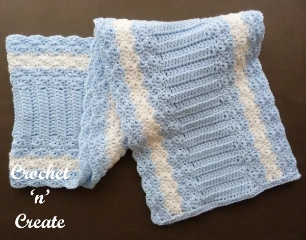 flat crochet wrap