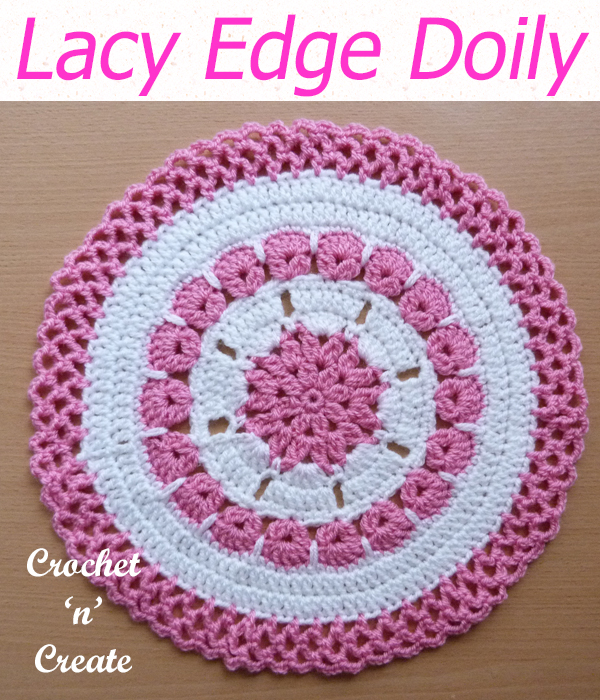 lacy edge doily
