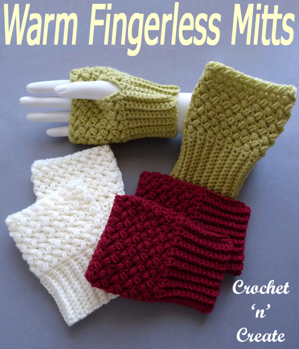 warm fingerless mitts
