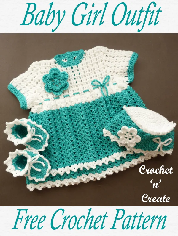 crochet baby girl outfit