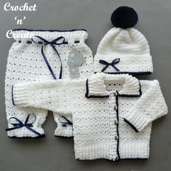 three piece baby set