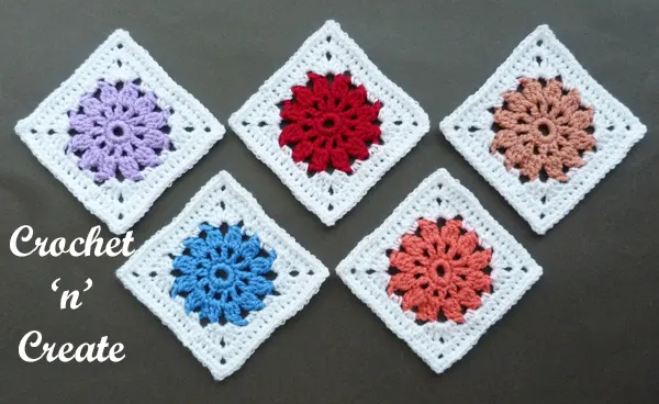 colour burst blanket square