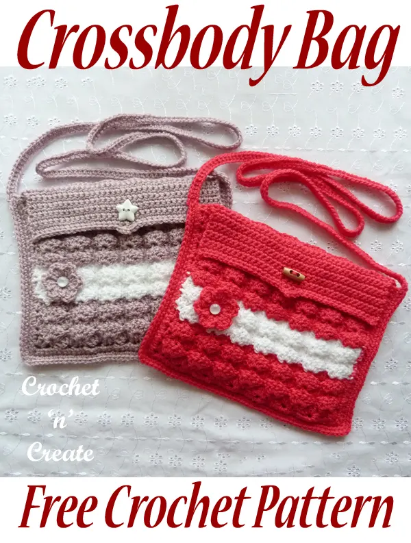 crochet crossbody bag