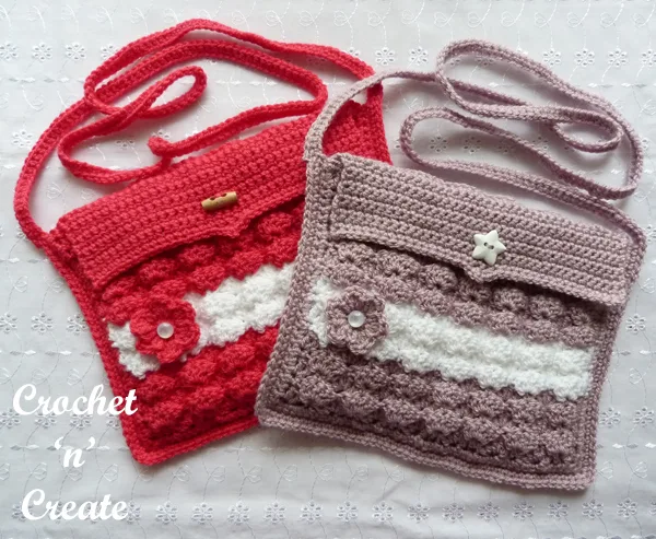 crochet crossbody bag