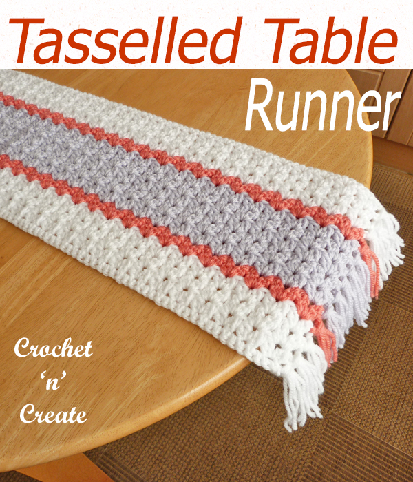 tasselled table runner