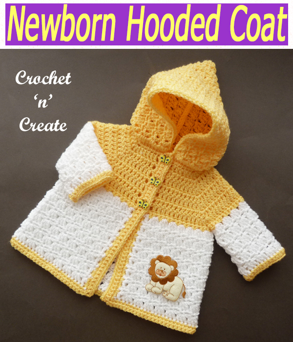 newborn hooded coat