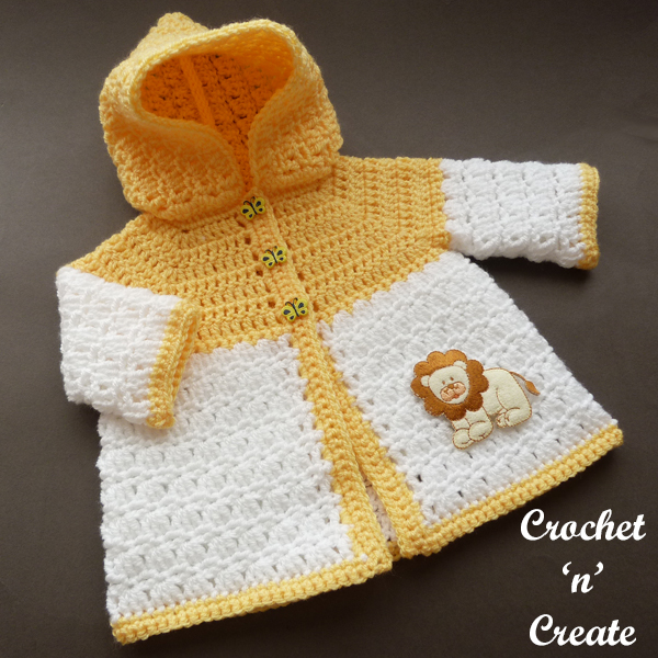 newborn hooded coat