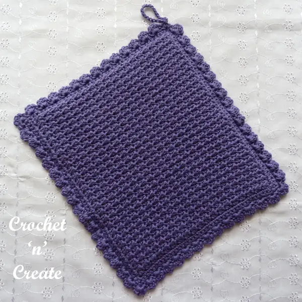 potholder back