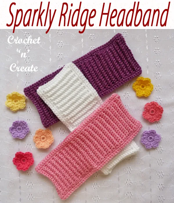 sparkly ridge headband