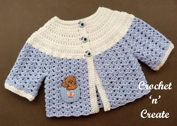 baby sweater blue